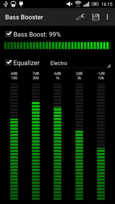 Bass Booster android App screenshot 0